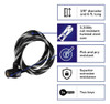 Brinks - Cable De Bucle De Acero Flexible Con Bloqueo Con Ll 4
