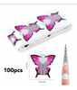 100 Moldes Mariposa Uñas Esculpidas Acrílicas Gelificadas 2 100 Moldes Mariposa Uñas Esculpidas Acrílicas Gelificadas 2