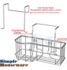 Organizador De Caddy De Fregadero De Cocina Simplewareware P 1 Organizador De Caddy De Fregadero De Cocina Simplewareware P 1