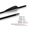 12 Archery Arrow Fiberglass Shaft Hunting Punto Fijo 31  F C 2