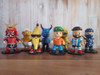 Adornos Muñecos Stumble Guys X3 (deco, Tortas) 2
