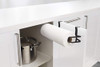 Soporte Para Papel De Cocina Negro Squire Umbra 1