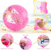 2 Pelotas De Playa Inflatables Con Purpurina 40 Cms Diámetro 4