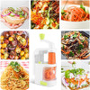 Cortador Vegetales Diferentes Cortes Cocina Frutas Grande 5
