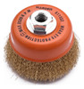 Cepillo De Copa De 100mm Bronce Xm14x2.0 Con Tuerca Harden 0