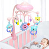 Bebé Música Rotación Cielo Proyección Estrellas Bell Cama Co 2