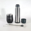Set De Mate De Acero Inoxidable De Capacidad 480ml Barril 2