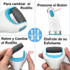 12 Repuesto Rodillo Exfoliante Pédico Pulidor Pies Saca Dure 4 12 Repuesto Rodillo Exfoliante Pédico Pulidor Pies Saca Dure 4