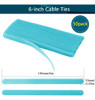 50 Bridas Reutilizables, Bridas De Cable Ajustables, Bridas 1
