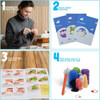 Kit De Crochet Diy Para Principiantes, 3pcs, Pingüino, Rana, 5