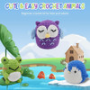 Kit De Crochet Diy Para Principiantes, 3pcs, Pingüino, Rana, 6