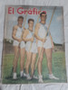 El Grafico N° 1644 Año 1951 Boca Vs Leon - Independiente 0