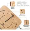 Reloj De Marea De Montaña Exterior - Reloj Náutico - Reloj D 1