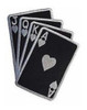 Parche Aplique Bordado Poker Cartas Casino Vengador 2