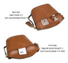 Szone Bolso De Hombro De Cuero Genuino De Piel De Vaca Bolso 3