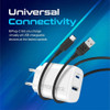 Cargador Promate Fast Charger Usb-c / Usb-a 17w 1