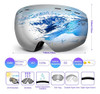 Shuoliyan Ski Goggles Snowboard Goggles - Snow 4
