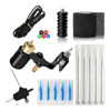Kit Tattoo Máquina Rotativa Mini + Cable Y Accesorios 0