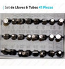 Kit Destornilladores Phillips Pala Set 41 Pzas Criquet Tubos 5