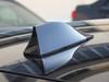Antena Tiburon Shark Decora Autoadhesiva Tuning Gris 0