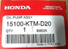 Bomba De Aceite Original Honda Biz 125 Centro Motos 4
