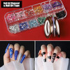 Nail Art Kit Con Nail Glitter & Nail Sticker, Teenitor Nail 4