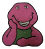 Parche Aplique Aplicacion Bordado Barney 16cm.x1 0