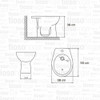 Bidet Baño Loza Monocomando Sanitarios Deca Marajo Blanco 3