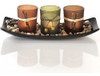 Juego De Velas Naturales Directas De Dawhud, 3 Candelabros D 0 Juego De Velas Naturales Directas De Dawhud, 3 Candelabros D 0