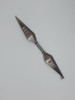 Kunai Doble Naruto Metal 22 Centimetros Plateado 0