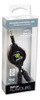 Separador Retráctil De Auriculares Retrak, Negro (etcablespl 2