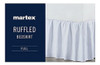 Martex 1c26543 Basic Ruffle Solid Poliéster Lavable A Máquin 3