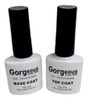 Kit De Base Coat /top Coat Gorgeous Para  Semipermanente 2
