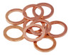 Arandelas De Cobre - 17x22-x15u. 0