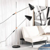 Safavieh Lit4518b Reed Floor Lamp44; Negro 0