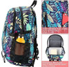 Mochila Senderismo Impermeable Tomule - Flores Azul 2