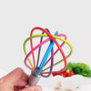 Batidor De Mano Chico Manual Revestido Silicona Multicolor 6