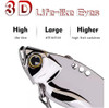 Señuelos Pesca Hoja Metal Pack X5. Anzuelo Triple 4
