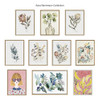 Kate Y Laurel Sylvie Wild Salvia Framed Canvas Wall Art Por 3