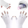 Guantes Protectores Rayos Uv Manicura Uñas Semi Esculpidas 1 Guantes Protectores Rayos Uv Manicura Uñas Semi Esculpidas 1