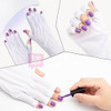 Guantes Protectores Rayos Uv Manicura Uñas Semi Esculpidas 3 Guantes Protectores Rayos Uv Manicura Uñas Semi Esculpidas 3