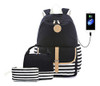 Lmeison - Mochila De Carga Con Bolsa De Almuerzo, Resistente 0
