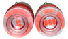 Lampara Jgo. 12v. 21w. 1p Roja Led Destellante 1