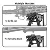 Bipode Cvlife Para Rifle Con Adaptador Para Riel M - Fibra 1