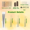 Kit De Lana Para Feltrar, 10 Colores, Incluye Agujas 1