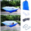 Exterior Durable De Azul Y Azul De Hamaca Árbol Correas Conj 1