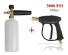 Pistola Lanza Espuma Lavado Automovil Lavaderos Kit P6 6
