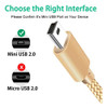 Cable De Carga Trenzado De Nailon 3m Ps3 4