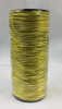 Cordón Dorado Elastizado Metalizado 2mm X 100 Metros 0