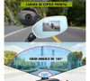 Espejo De Moto Juego Universal Con Camara 2